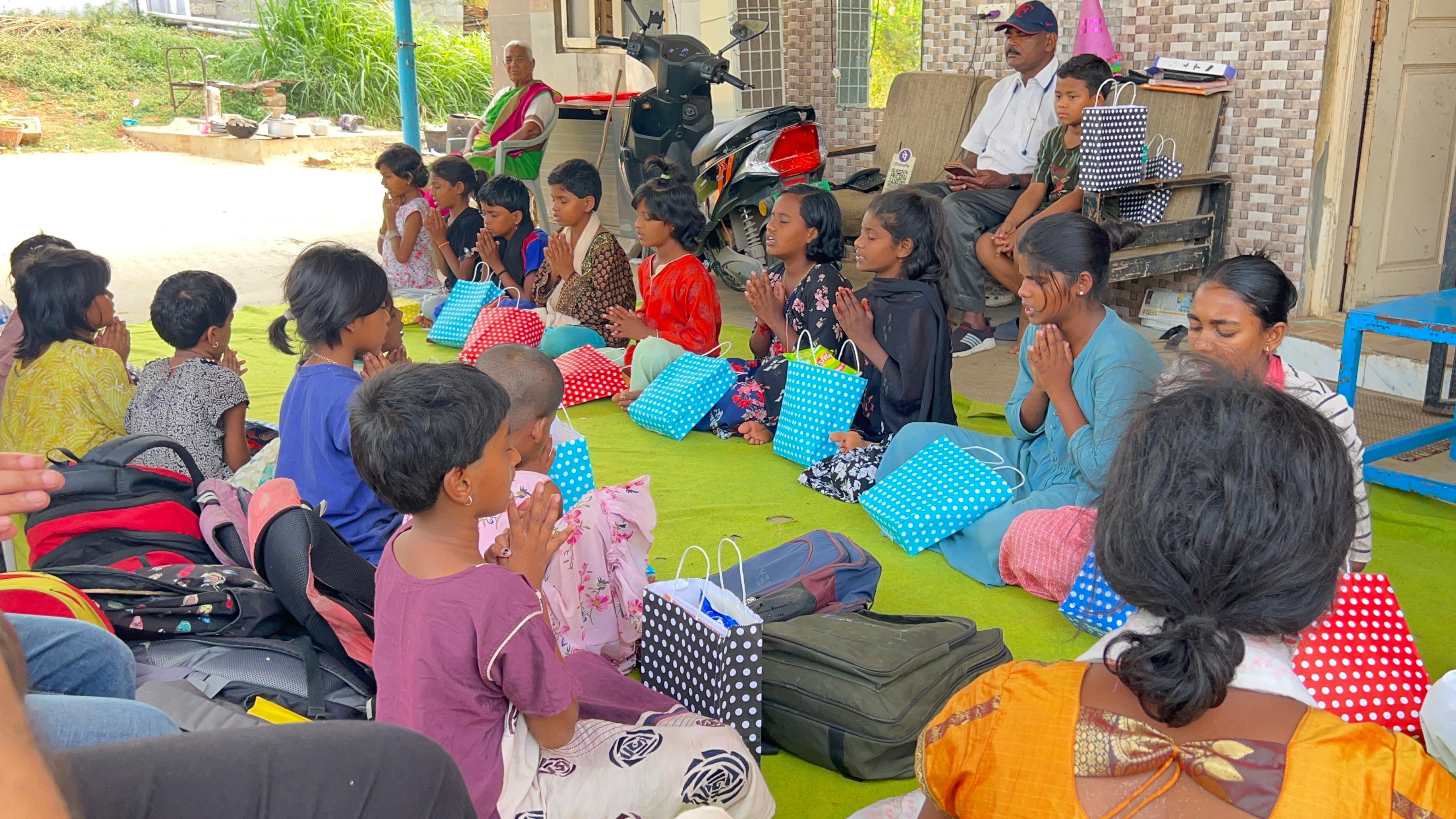 Children at Geeta Foundation